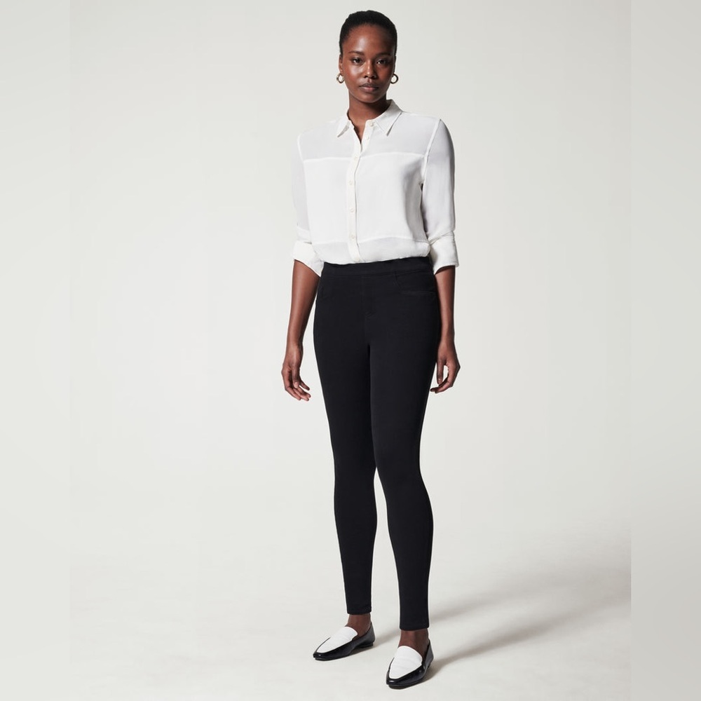 Spanx Jean-ish Ankle Leggings-Size Medium